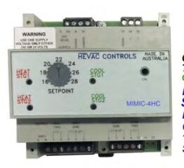 HEVAC MIMIC Temperature Controller