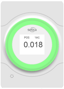 Setra Lite Room Pressure Monitor